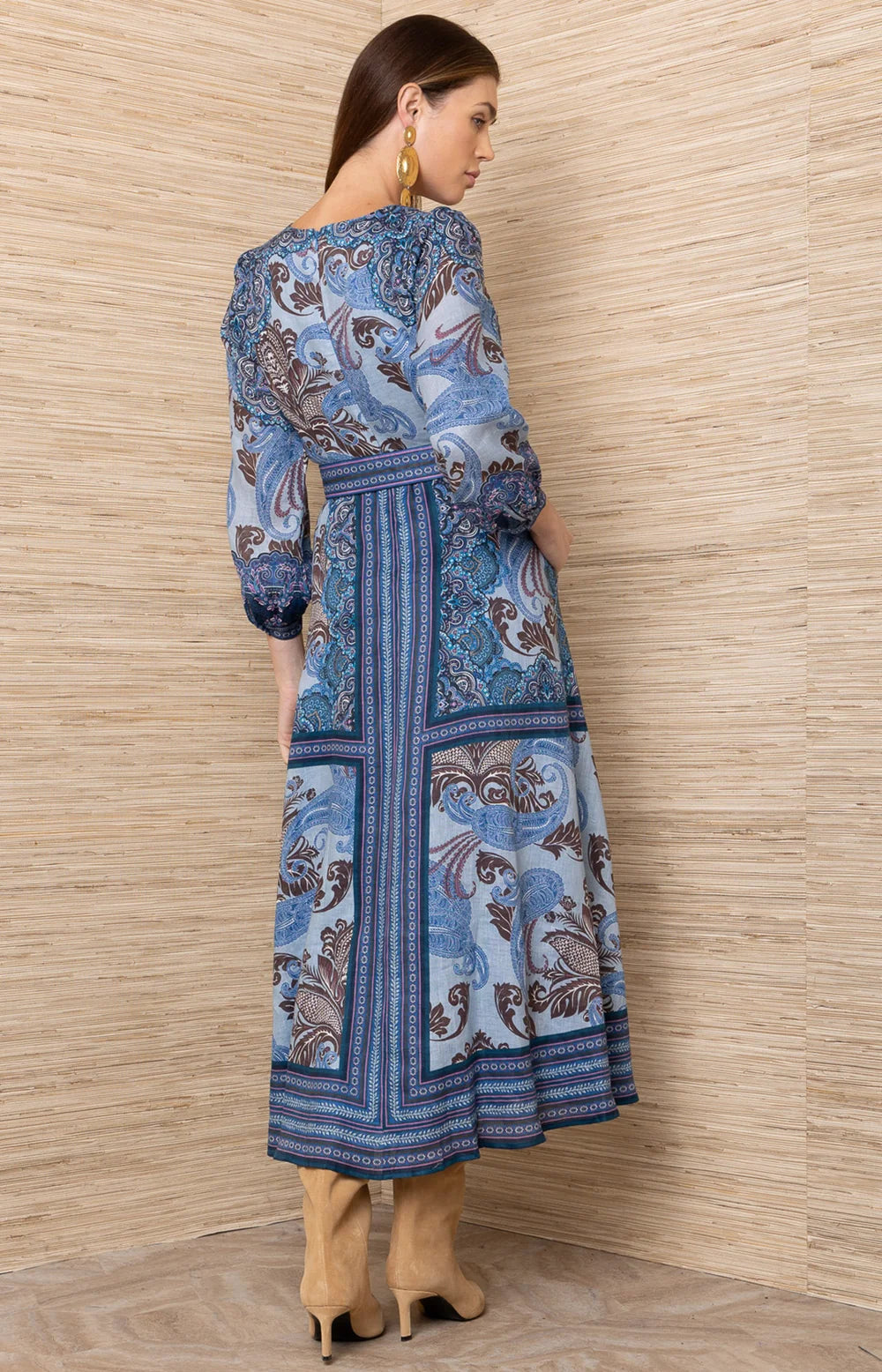 Hestia Linen Long Dress