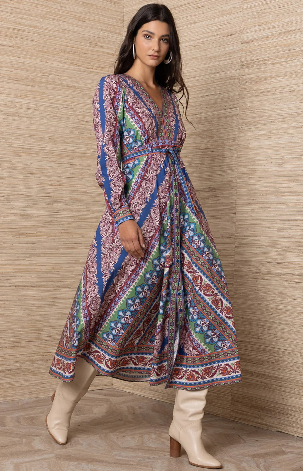 Arely Cotton Midi Dress