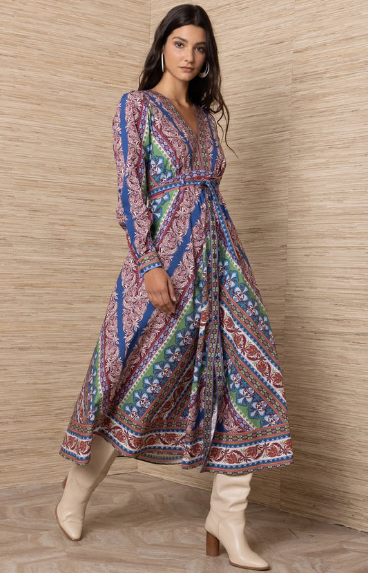 Arely Cotton Midi Dress