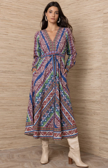 Arely Cotton Midi Dress