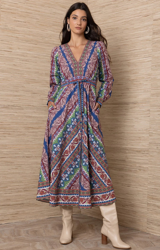 Arely Cotton Midi Dress