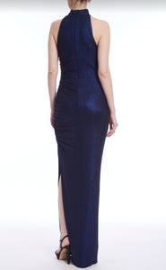 Brynn High Neck Sleeveless Gown