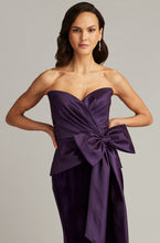 Load image into Gallery viewer, Nimue Strapless Draped Bow Gown