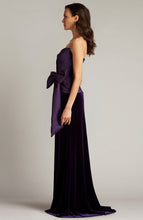 Load image into Gallery viewer, Nimue Strapless Draped Bow Gown