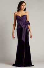 Load image into Gallery viewer, Nimue Strapless Draped Bow Gown