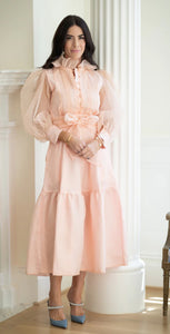 Athénée Silk Organza Dress