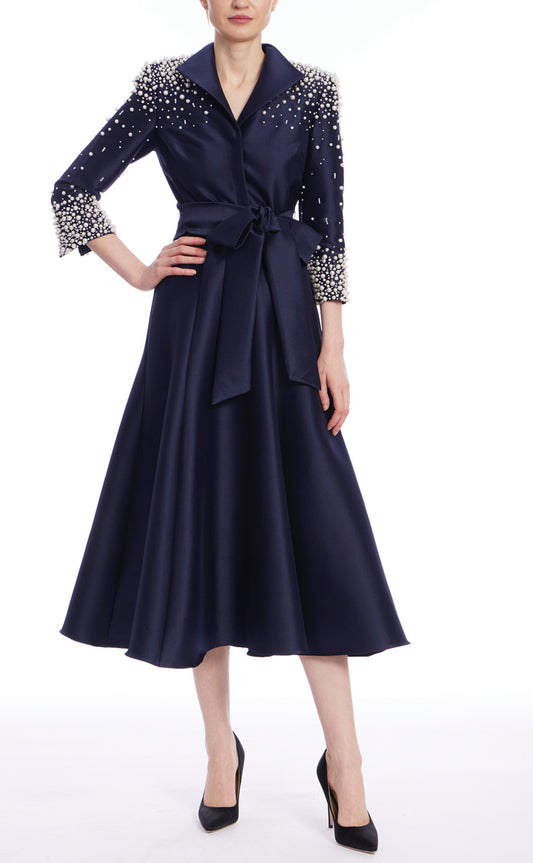 Pearl Coat Dress