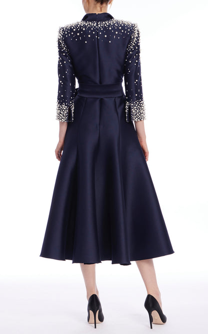 Pearl Coat Dress