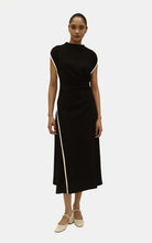 Load image into Gallery viewer, Sleeveless Draped Midi Dress