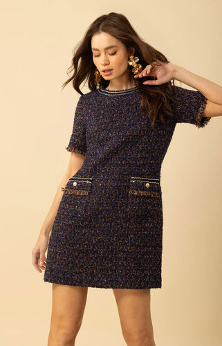 Regina Tweed Dress