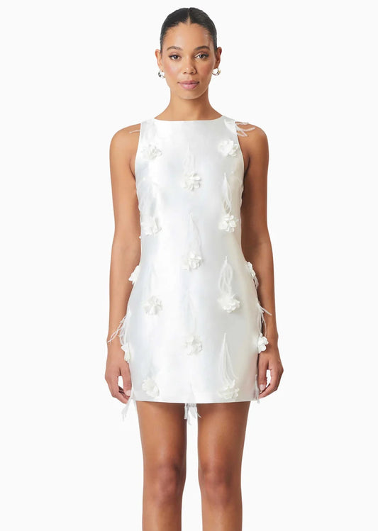 Lunaria Satin Mini Dress