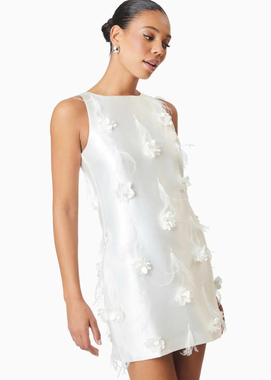 Lunaria Satin Mini Dress