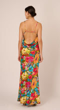 Load image into Gallery viewer, Yara Printed Satin Gown