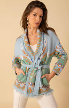 Load image into Gallery viewer, Irene Jacquard Wrap Sweater