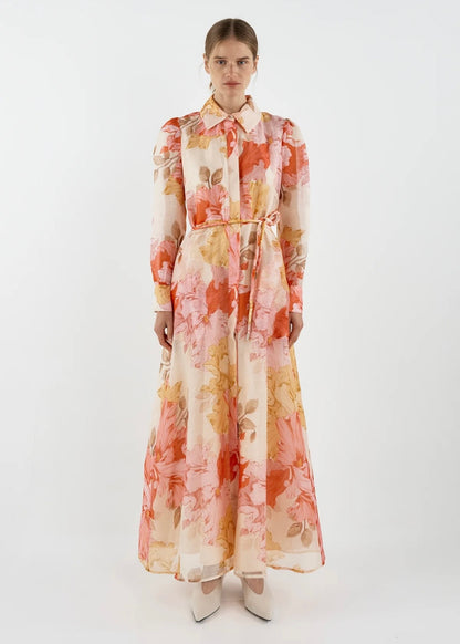 Julie Maxi Shirt Dress