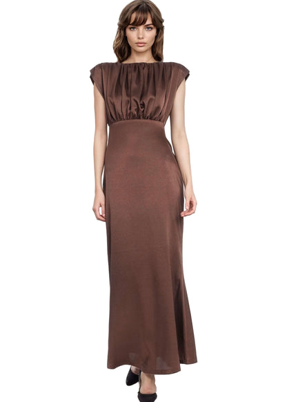 Gathered Bust Gown