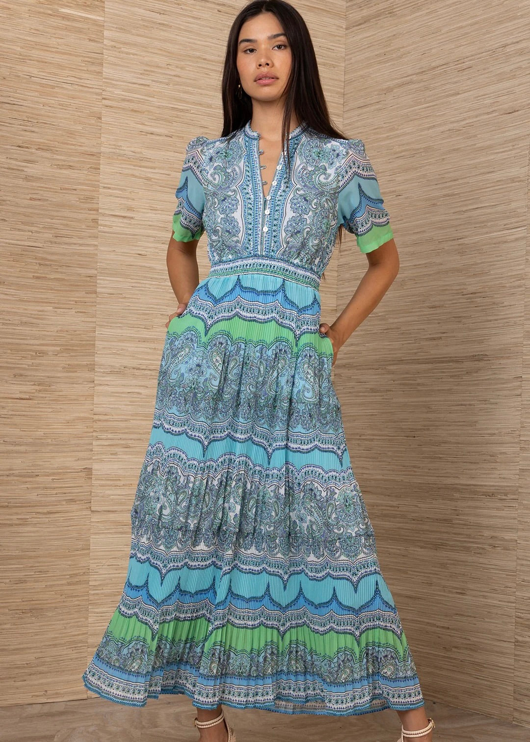 Vale Chiffon Maxi Dress