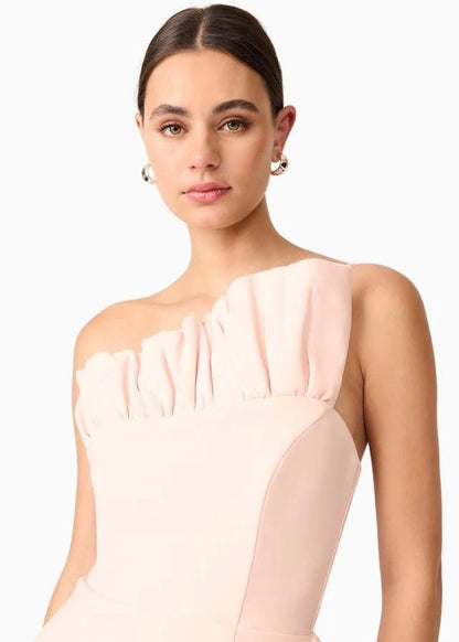 Ava Asymmetrical Midi Dress
