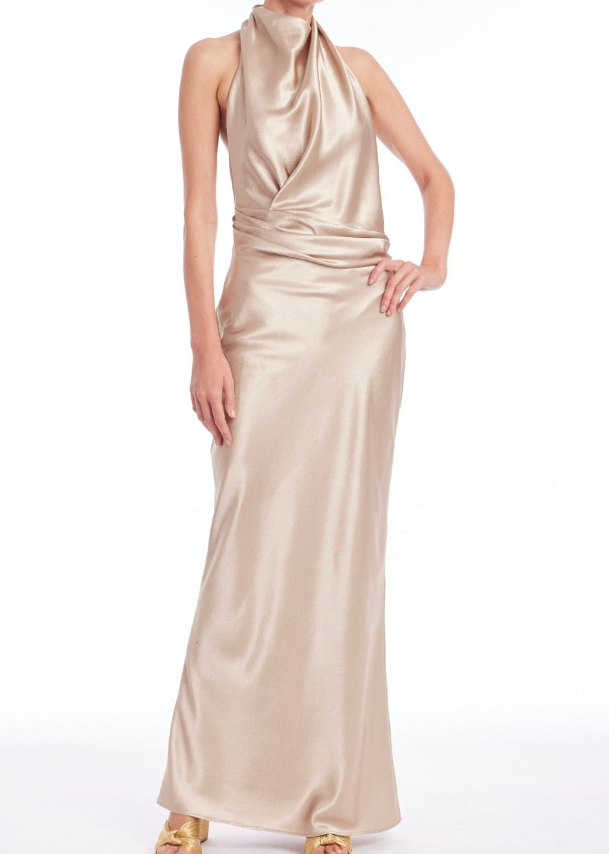 Cowl Neck Maxi Dress