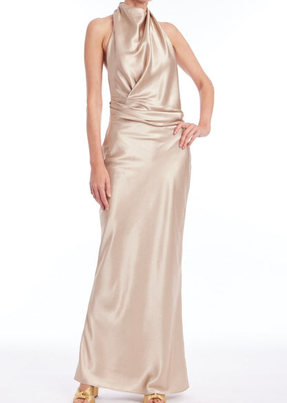 Cowl Neck Maxi Dress