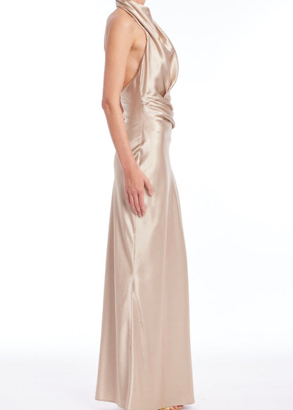 Cowl Neck Maxi Dress
