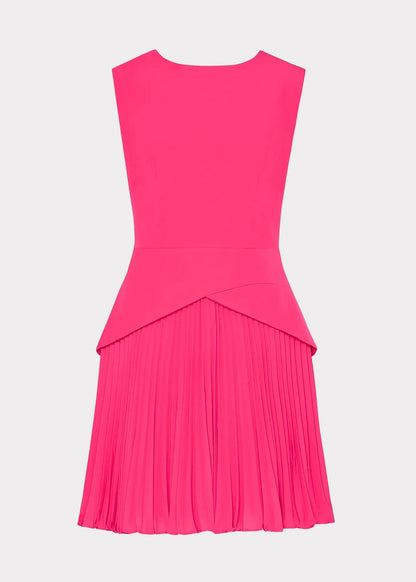 Haddy Pleated Mini Dress
