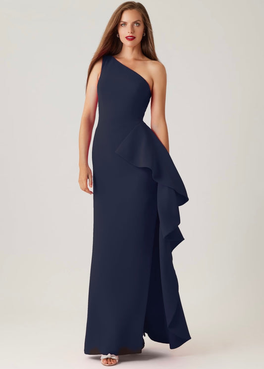 Cascade Ruffle Gown