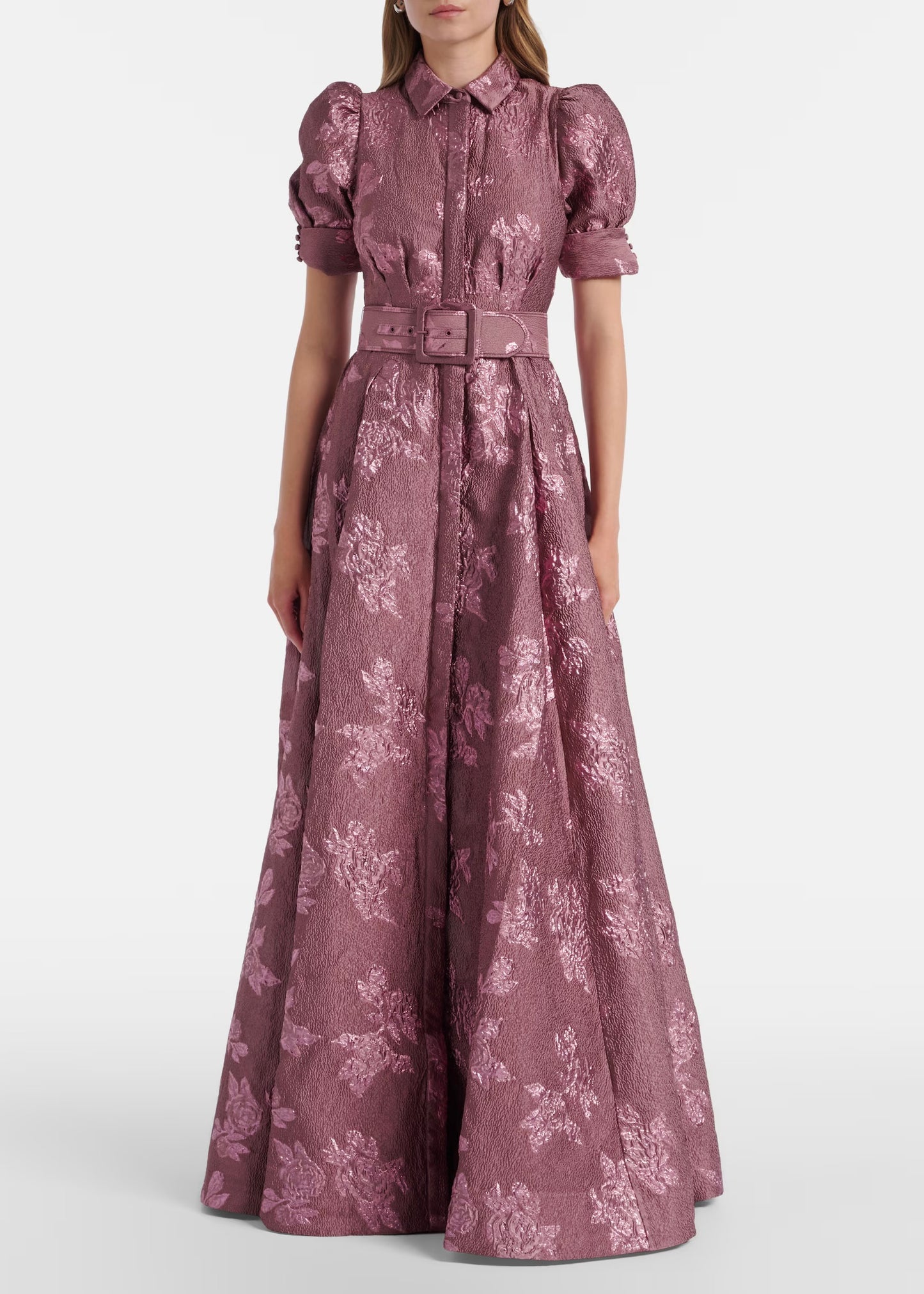 Annette Button Gown