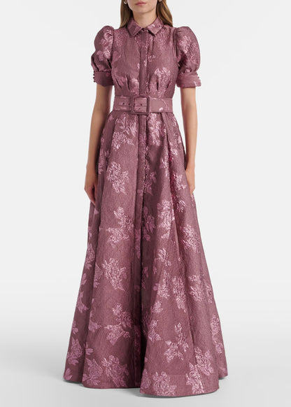 Annette Button Gown