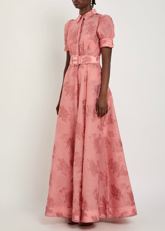 Annette Button Gown