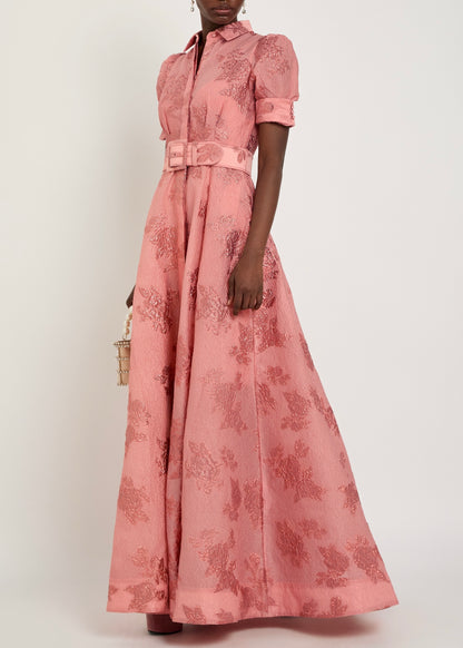 Annette Button Gown