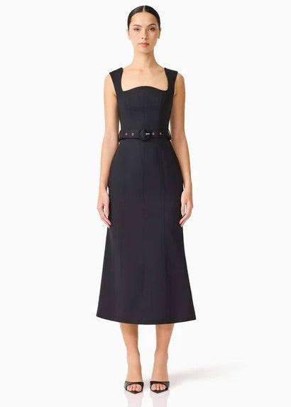 Nydia Fit & Flare Maxi Dress