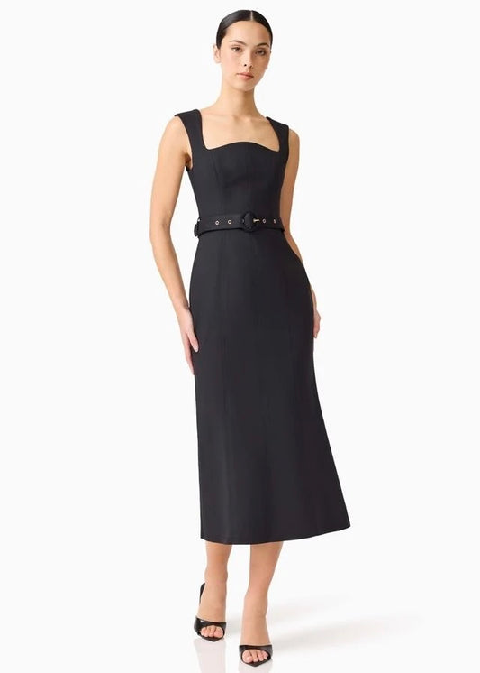 Nydia Fit & Flare Maxi Dress