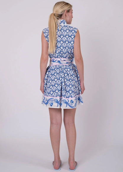 Sleeveless Flounce Mini Dress