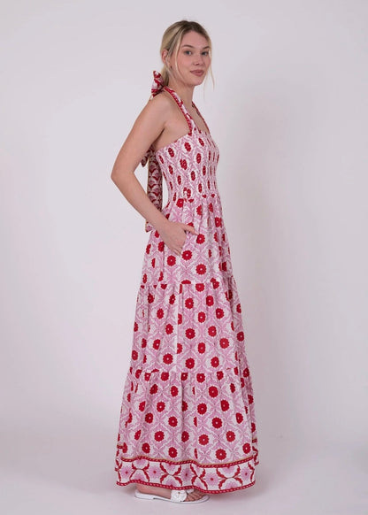 Smocked Halter Dress