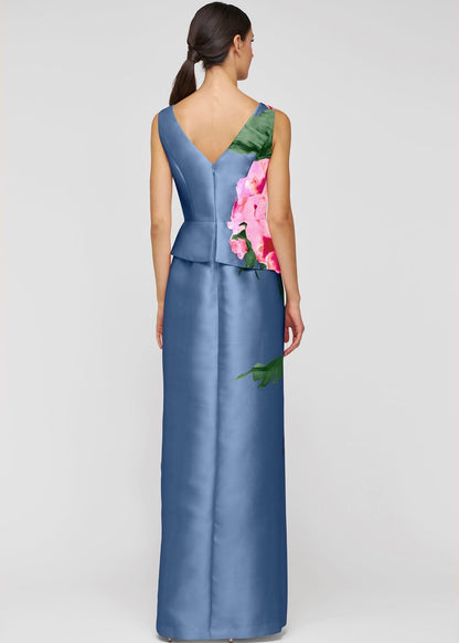 Luciana Column Gown