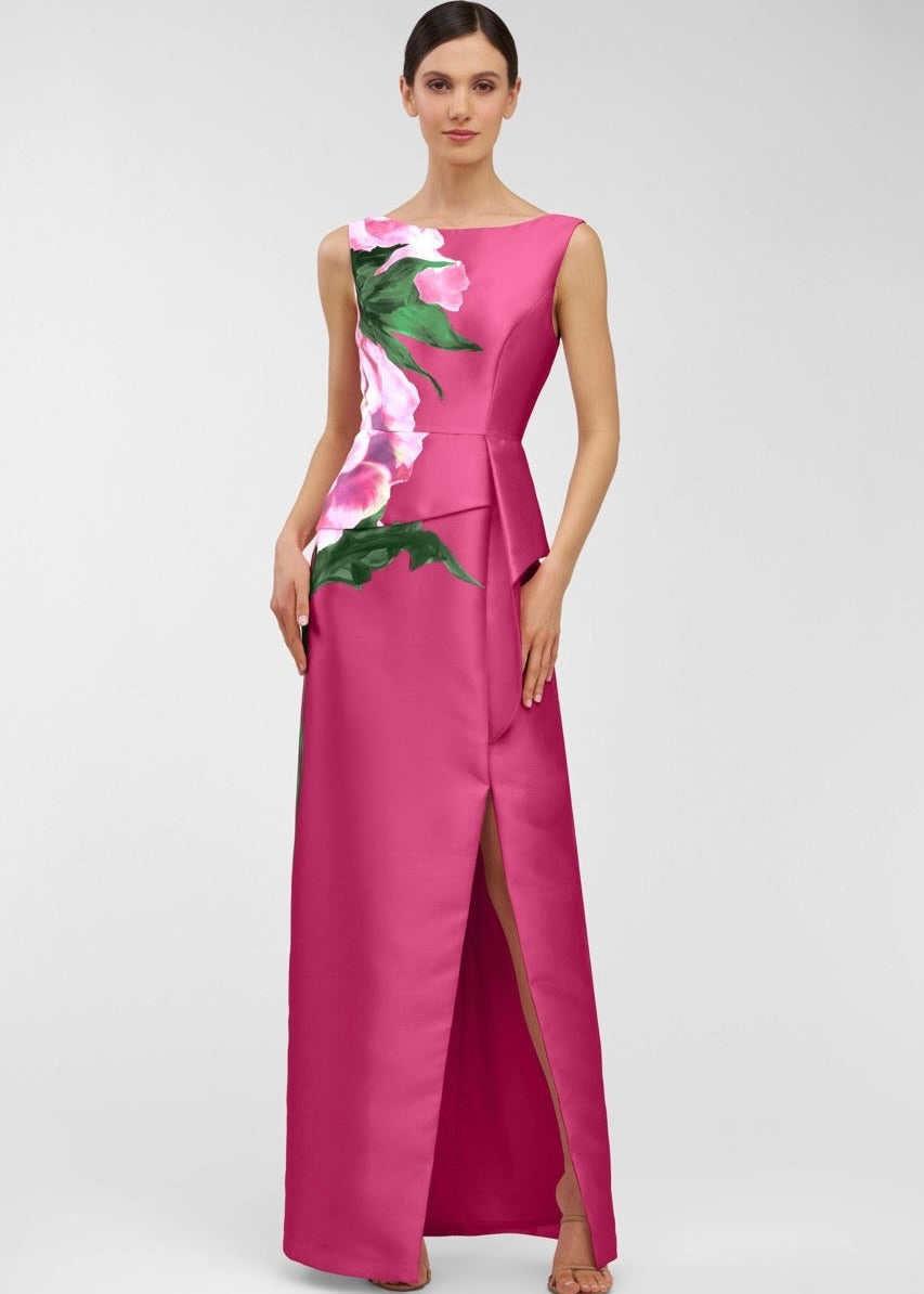 Luciana Column Gown