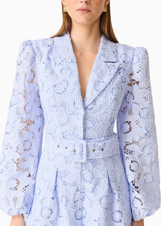 Lacy Long Sleeve Playsuit