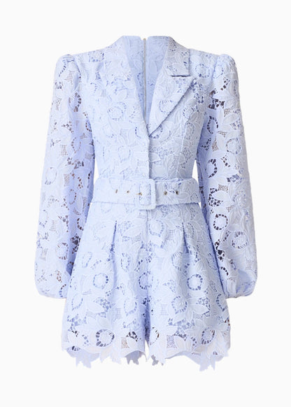 Lacy Long Sleeve Playsuit