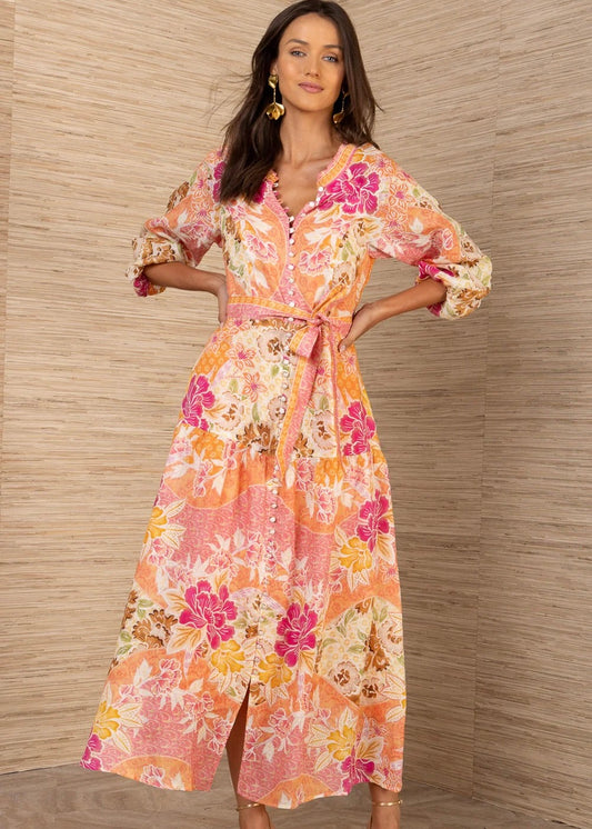Baia Linen Dress