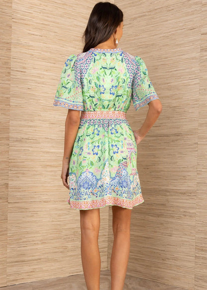 Charity Washed Linen Dress