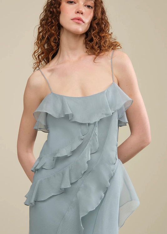 Ruthie Cascade Maxi Dress