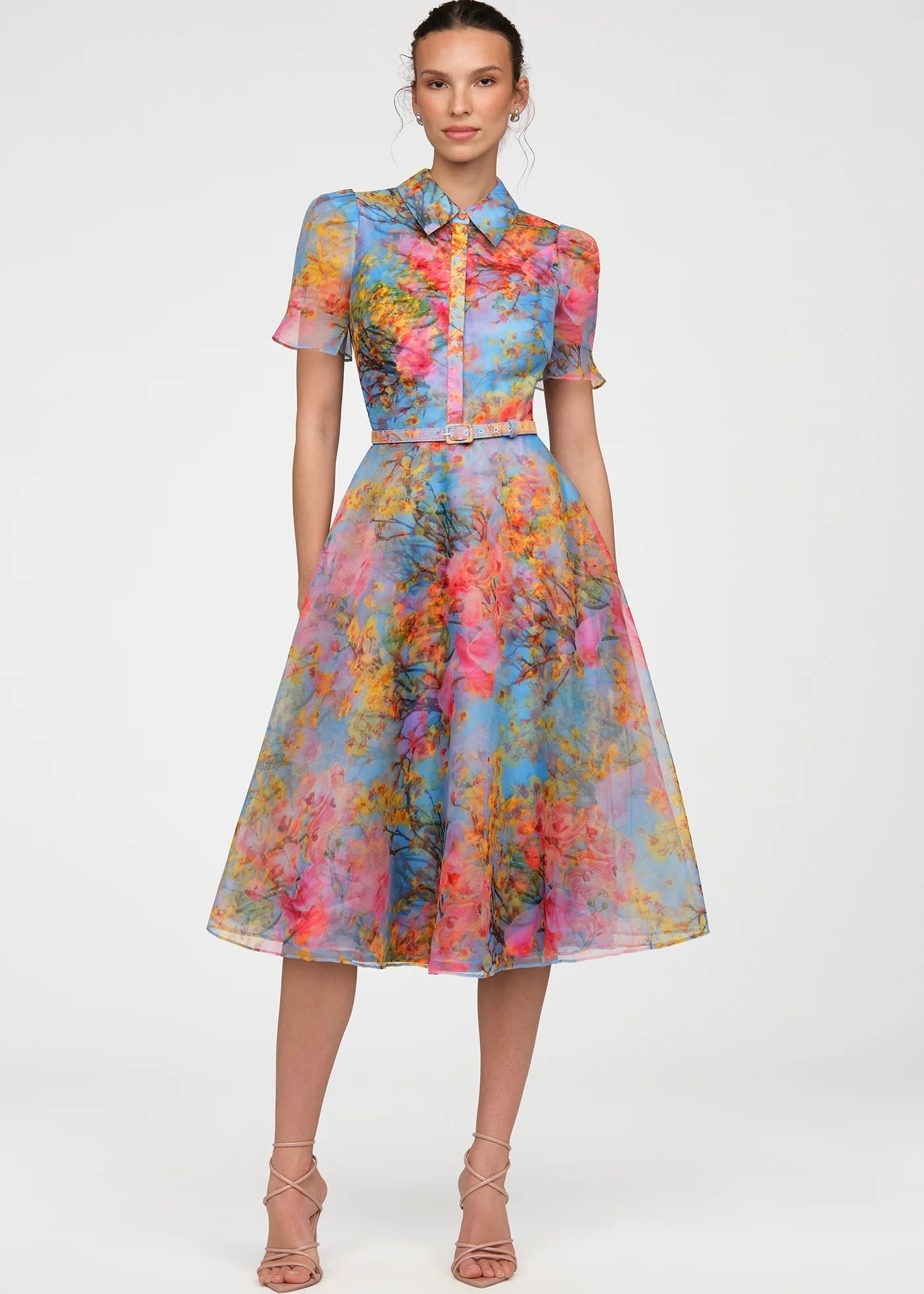 Marcel Organza Shirt Dress