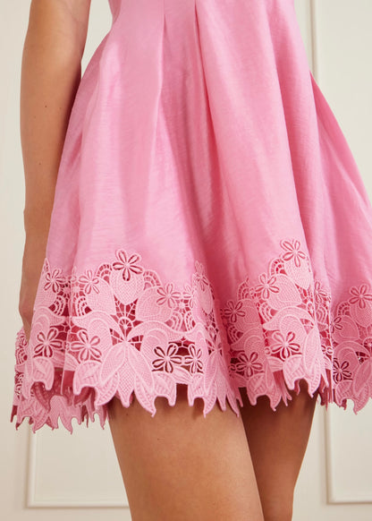 Petalite Shirt Mini Dress