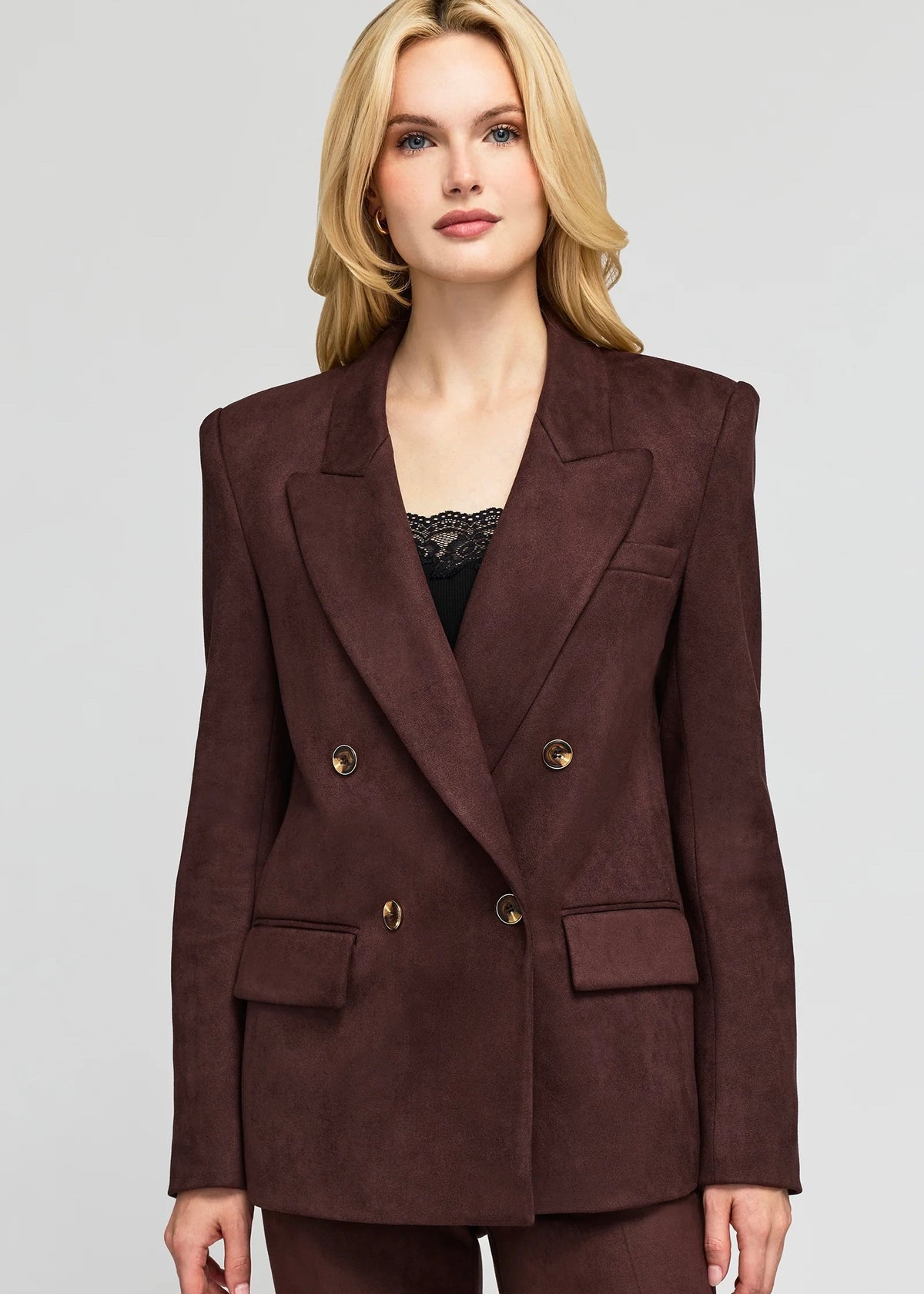 Maverick Vegan Suede Blazer