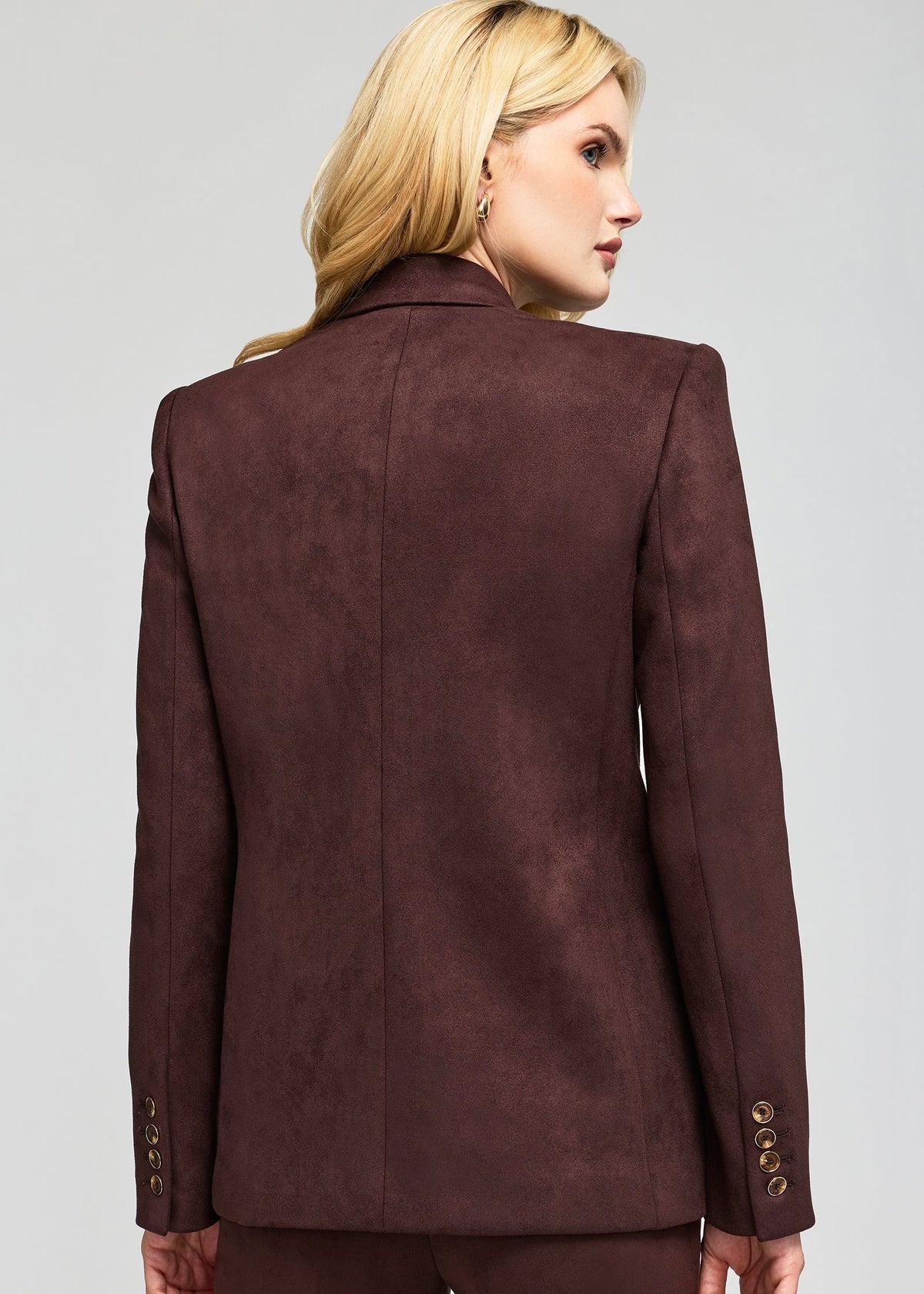 Maverick Vegan Suede Blazer