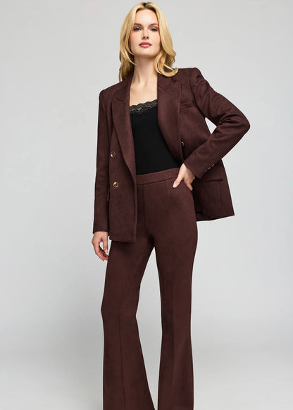Elise Stretch Suede Pants