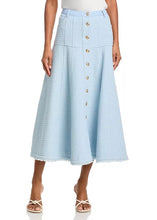 Load image into Gallery viewer, Birdseye Tweed Skirt