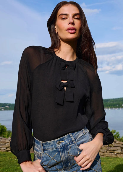 Aurelia Bow Blouse