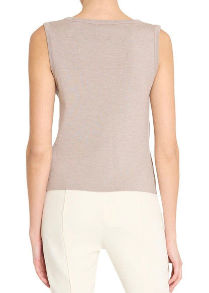 Iva Suede Knit Top